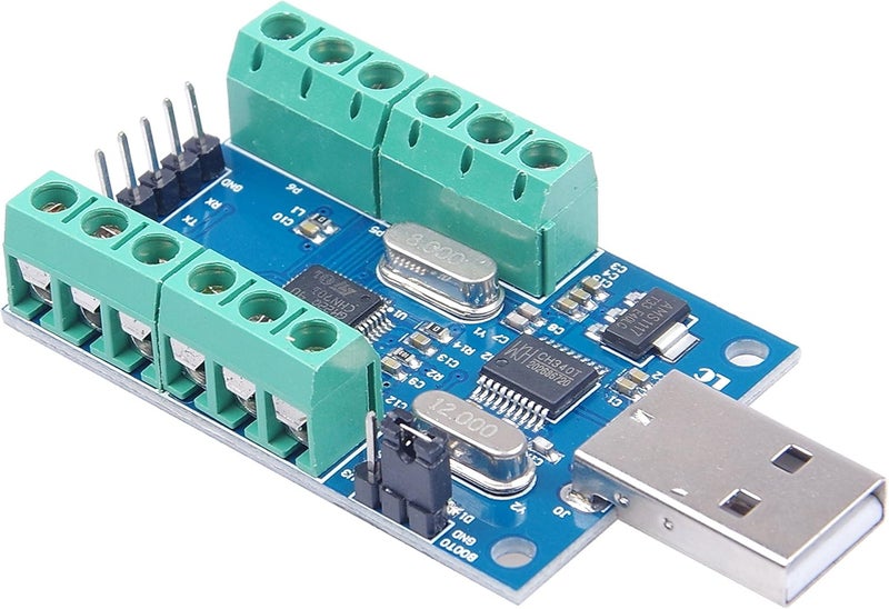 NOYITO USB 10-Channel 12-Bit AD Data Acquisition Module STM32 UART Communication USB to Serial Chip CH340 ADC Module - Image 5